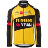 Maillot Cyclisme 2021 Team Jumbo-Visma Manches Longues N005